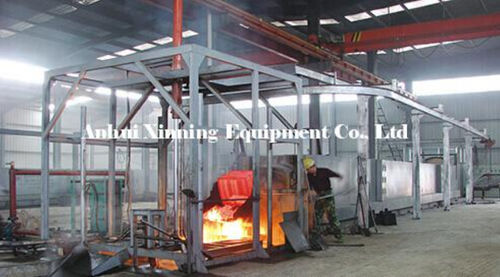 Ligne de production de pièces en métal - Anhui Xinning Equipment Company - automatique / en continu