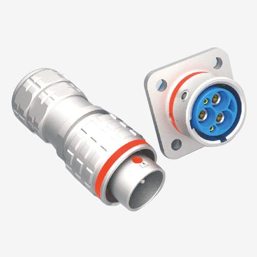 Connecteur en métal - RQB  - Suzhou Recodeal Interconnection System - d'alimentation électrique / push-pull / à verrouillage