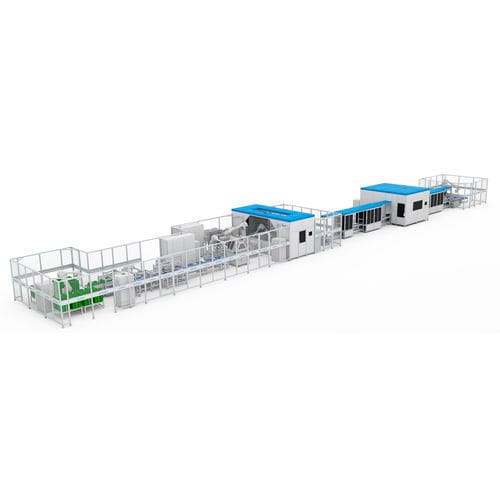 Ligne d'assemblage automatique - Wuxi Autowell Technology Company - flexible / de soudage / d'inspection