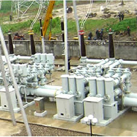 Appareillage de commutation isolé au gaz SF6 - ZF12-72.5/126/145 (L) - Henan ping high electric co., LTD. - haute tension / AC / triphasé