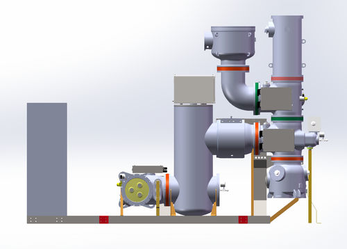 Appareillage de commutation isolé au gaz SF6 - ZF12B - Henan ping high electric co., LTD. - triphasé / AC / à haute tension