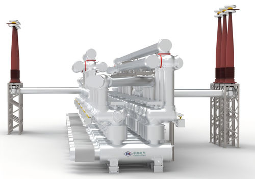 Appareillage de commutation isolé au gaz SF6 - ZF27-550 - Henan ping high electric co., LTD. - de courant / de puissance / d'isolation