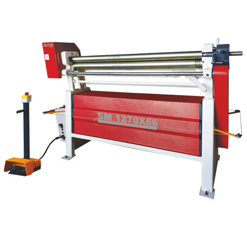 Cintreuse électrique - SM series - UMS MAKİNA - de tôle / à 3 galets moteurs