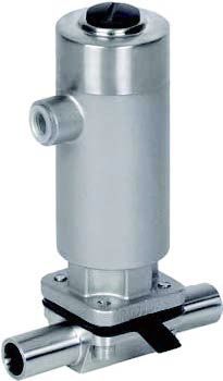Vanne à membrane - 207 series - SED Flow Control GmbH - à commande pneumatique / en inox / 2/2 voies