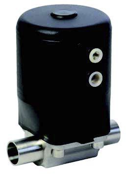 Vanne à membrane - KMA 402 - SED Flow Control GmbH - à commande pneumatique / en acier inoxydable / 2/2 voies