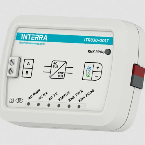 Passerelle de communication - ITR830-0017 - Interra - industrielle / KNX / pour la surveillance