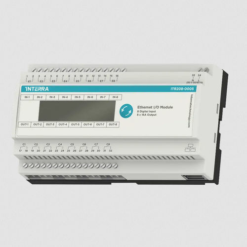 Module E/S numérique - ITR208-0005 - Interra - Ethernet / 8 canaux / de sécurité