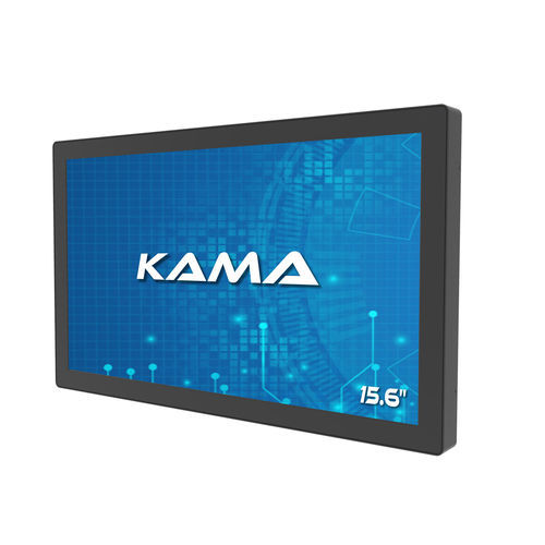 Moniteur TFT-LCD - KM15 - PWS Integration Co., Ltd. - à écran tactile capacitif / 15.6" / 1366 x 768