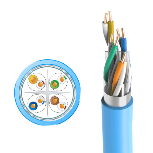 Câble électrique d'alimentation - CAT6A U/UTP - Zhaolong Interconnect - en cuivre / monoconducteur / IEC