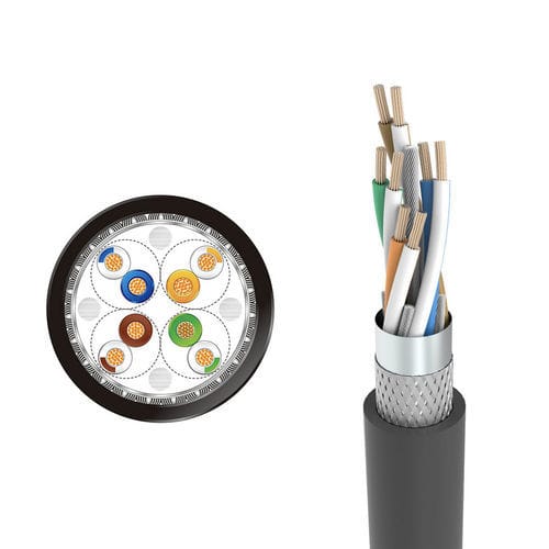 Câble électrique CAT 5e - LONGTRONIC&reg; - Zhaolong Interconnect - de données / Ethernet / multibrin