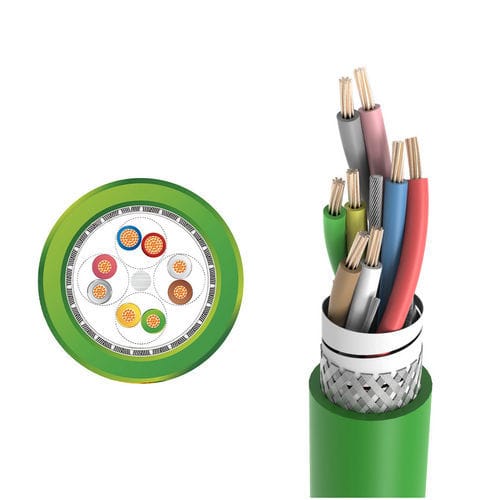 Câble électrique d'alimentation - LONGFLEX® SERVO FD 340 CP - Zhaolong Interconnect - blindé / multibrin / en cuivre