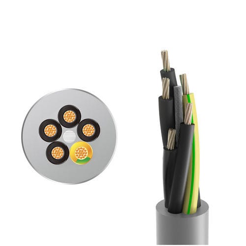 Câble électrique d'alimentation - LONGFLEX® MC 710 P - Zhaolong Interconnect - DIN / résistant à l'hydrolyse / multibrin