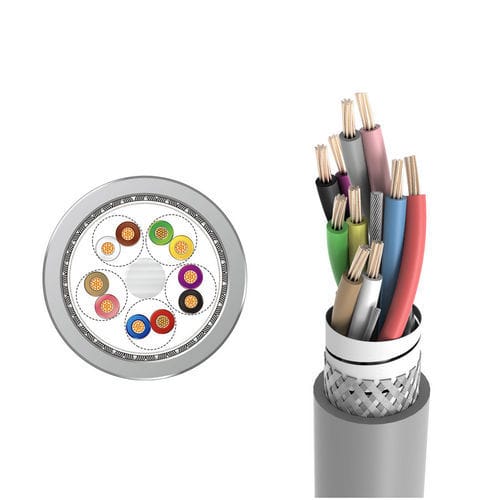 Câble électrique d'alimentation - LONGFLEX® ROBOTIC FD 930 CP-TP - Zhaolong Interconnect - DIN / blindé / multibrin