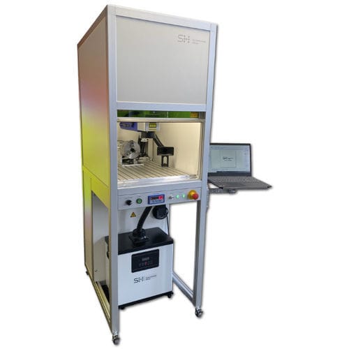 Système de marquage laser - LAS 28 - Systemtechnik Hölzer GmbH - laser à fibre / de plastique / d'aluminium
