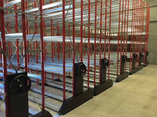 Rayonnage pour entrepôt de stockage - METALCOOP s.c.a.r.l. - de manutention / mobile / modulaire