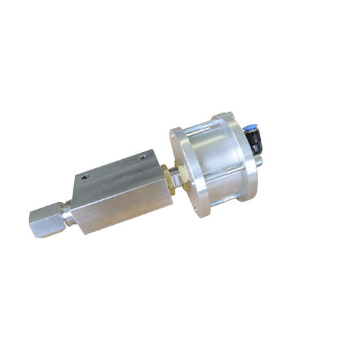 Vanne à commande pneumatique - Poppe + Potthoff Maschinenbau GmbH - à commande hydraulique / de contrôle / de régulation