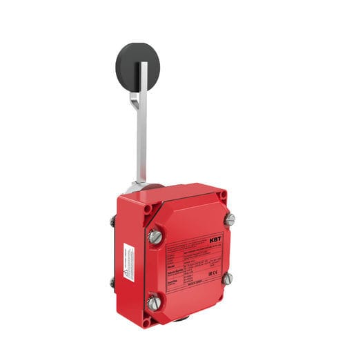 Contact fin de course avec levier à galet de rappel - NSR55-PS3 - KBT Elektrik - pour convoyeur / micro / résistant à la corrosion