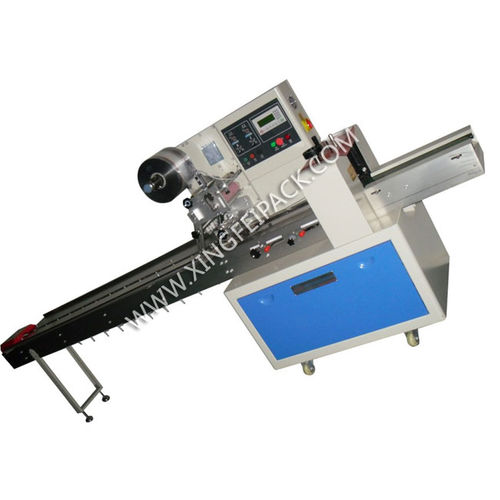 Machine de conditionnement flowpack - XF-Z 250 - Shanghai Xingfei Packaging Machinery Co., Ltd. - automatique / horizontale / de sacs