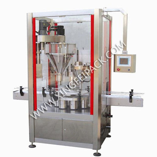 Remplisseuse à double vis - XFF-GII - Shanghai Xingfei Packaging Machinery Co., Ltd. - automatique / de canettes / pour poudre