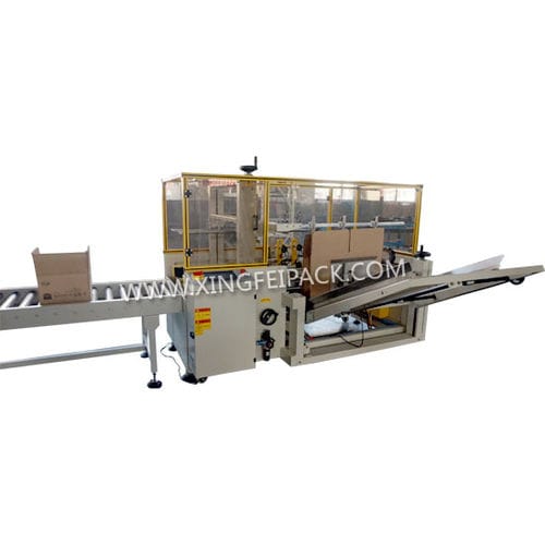 Formeuse de caisses automatique - XFC-KX - Shanghai Xingfei Packaging Machinery Co., Ltd. - fermeture par le bas