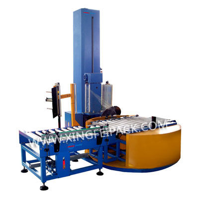 Banderoleuse à plateau tournant - XFC-ZC - Shanghai Xingfei Packaging Machinery Co., Ltd. - automatique / de palettes / pour aliments