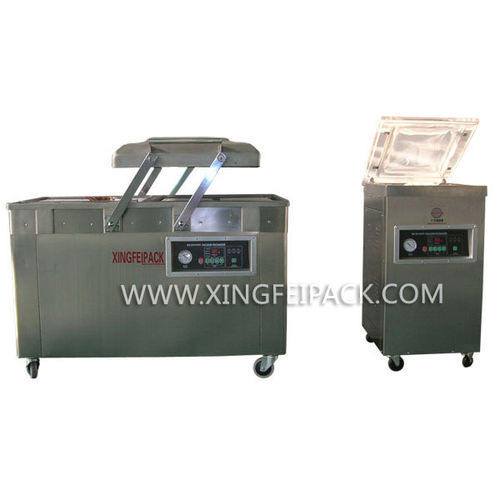 Machine d'emballage semi-automatique - XF-400 series - Shanghai Xingfei Packaging Machinery Co., Ltd. - sous vide / de sacs