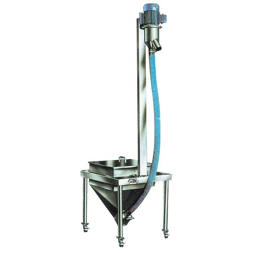 Convoyeur en spirale - SSJ series - Jiangyin Xinda Medicine And Chemical Machinery Co., Ltd. - élévateur / à moteur électrique / à pulvérulents