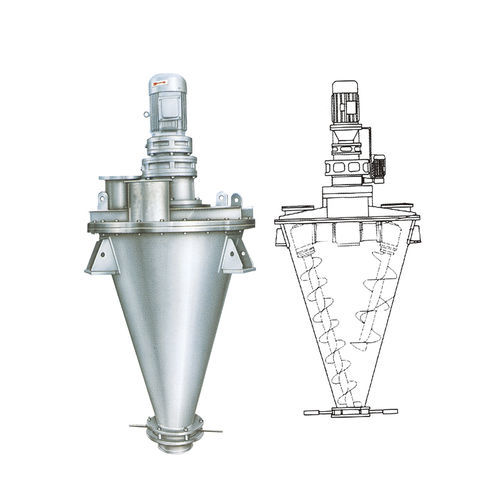 Mélangeur à vis conique - SHJ series - Jiangyin Xinda Medicine And Chemical Machinery Co., Ltd. - batch / de poudre / pour l'industrie chimique