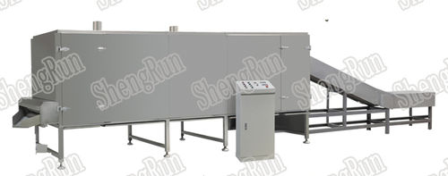 Sécheur continu - KX series - Jinan Shengrun Machinery Co., Ltd. - pour l'industrie agroalimentaire / compact