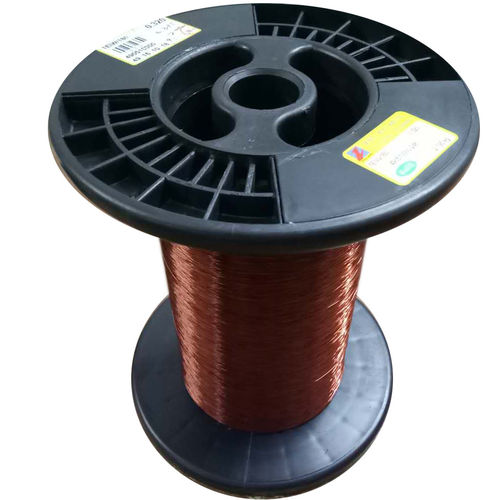 Fil électrique émaillé - EIW/180 - BAIYIN YIZHI CHANGTONG SUPER MICRO-WIRE COMPANY - en cuivre / en polyétherimide / rond