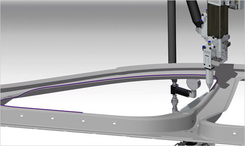 Système d'étanchéification adhésif - TS-SA7000 - DMTS - de carrosserie