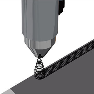 Système d'étanchéification pour confection d'ourlet - TS-SWIRL7000 - DMTS - de carrosserie