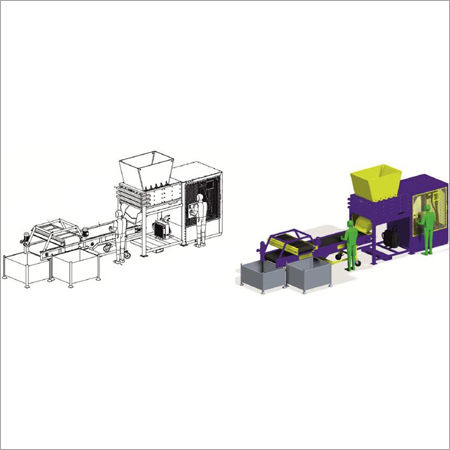 Unité de concassage à percussion - Taizhou Mayslynn Recycling Technology CO.,LTD - stationnaire / à moteur diesel