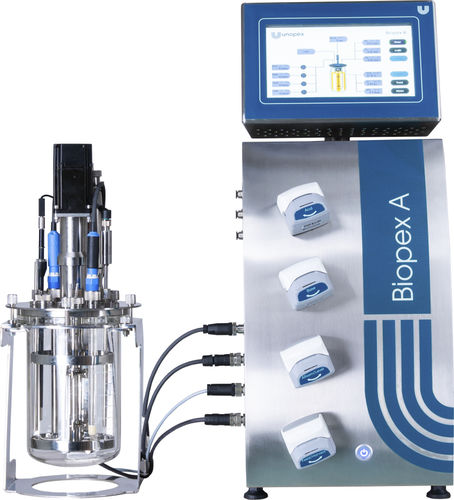 Bioréacteur / fermenteur à cuve agitée - Biopex A - Unopex - batch / en fed-batch / en continu