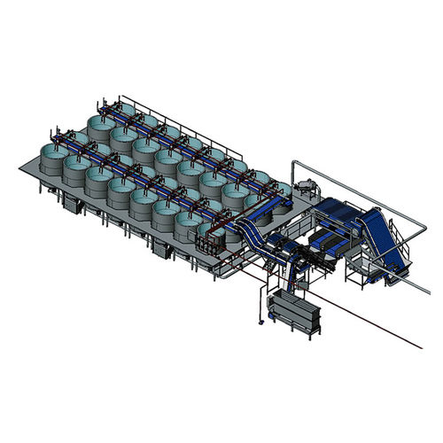 Chambre de maturation pour crevettes - Martak - pour l'industrie agroalimentaire