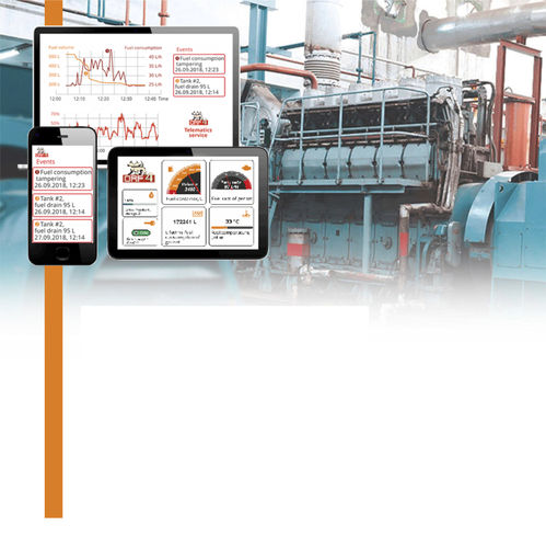 Système de surveillance de consommation de carburant - TECHNOTON - de mesure / sans fil / numérique