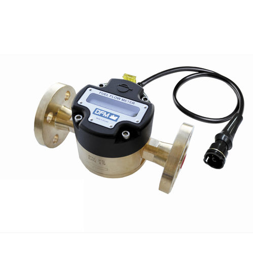 Débitmètre à pistons rotatifs - DFM Marine - TECHNOTON - volumétrique / pour huile / pour carburant