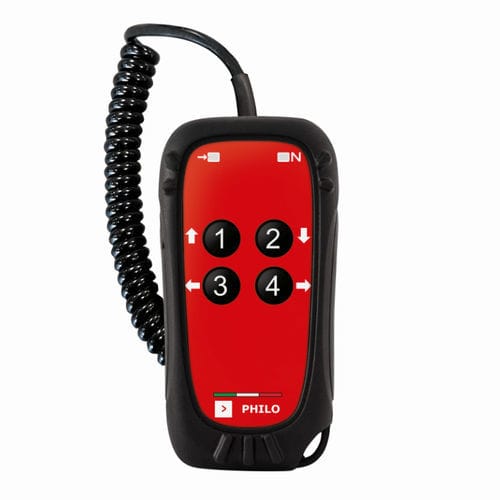 Télécommande filaire - Philo - Sistematica - à boutons / industrielle / pour équipement de levage
