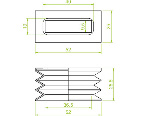 Ventouse à soufflet - 40.052025.015.01 - Morali GmbH