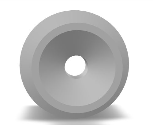 Ventouse ronde - 10.005.131.01 - Morali GmbH - en silicone / en polyuréthane / en NBR