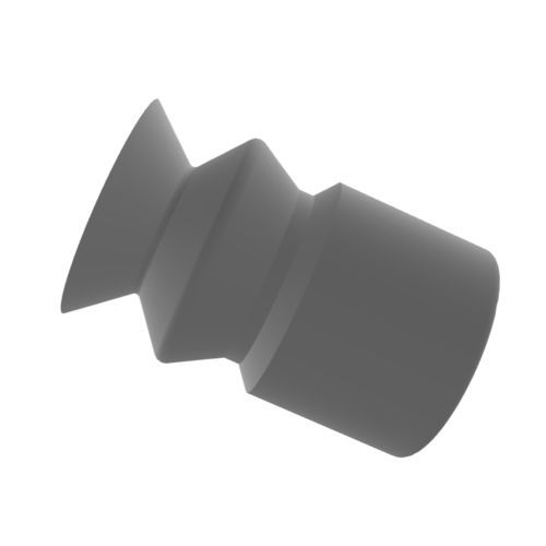Ventouse à soufflet - 210.010.036.01 - Morali GmbH - en silicone / en NBR / en silicone