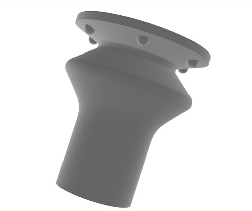 Ventouse à soufflet - 210.015.800.05 - Morali GmbH - en polyuréthane / en TPE