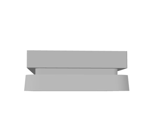 Ventouse rectangulaire - 33.060038.002.01 - Morali GmbH - en silicone / en NBR / en silicone