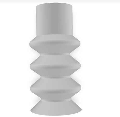Ventouse à soufflet - 230.014.013.02 - Morali GmbH - en silicone