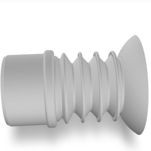Ventouse à soufflet - 240.030.005.02 - Morali GmbH - en silicone