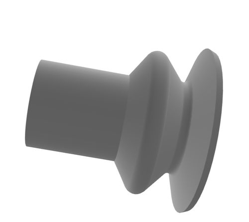 Ventouse à soufflet - 210.030.049.12 - Morali GmbH - en silicone