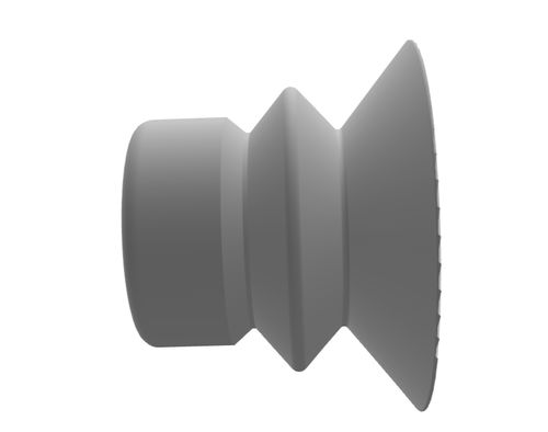 Ventouse à soufflet - 210.040.038.01 - Morali GmbH - en silicone / en polyuréthane / en NBR