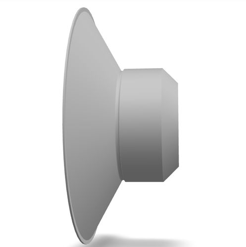 Ventouse plate - 10.031.637.02 - Morali GmbH - en silicone
