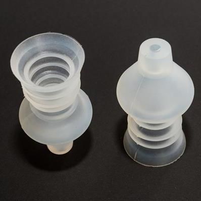 Ventouse à soufflet - ES.037.010.02 - Morali GmbH - circulaire / en silicone / pour le vide