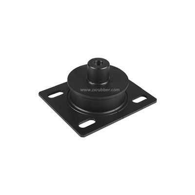 Support antivibratoire rectangulaire - MSA series - ZHONG XIANG RUBBER PRODUCTS CO LTD - en caoutchouc / machine / pour moteur